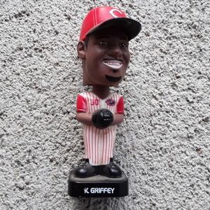 Y2K K. Griffey Cincinnati Reds Tiny Bobblehead